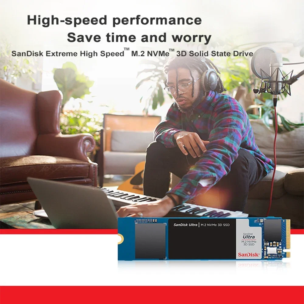 Sandisk ũž Ʈ PC  ָ Ʈ ũ ϵ ̺,  M.2 NVMe 3D SSD,  Ʈ SSD, 250GB, 500GB, 1TB