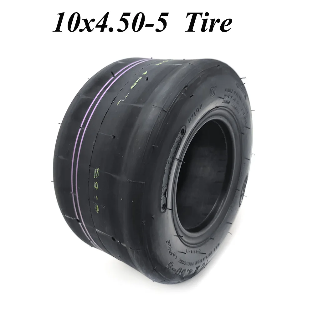 High Quality Drift Karting Front Wheel 10x4.50 5 Vacuum Tire Go Kart