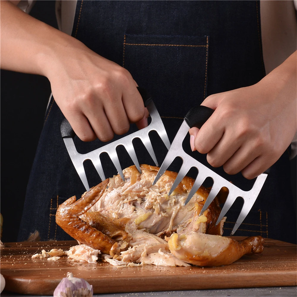 https://ae01.alicdn.com/kf/S35386ebff4464f67b7cdf3f3438d99e2Y/BBQ-Spoon-Fork-Food-Dividing-2-Pcs-Set-Cut-Meat-Machine-Stainless-Steel-Bear-Claw-Barbecue.jpg