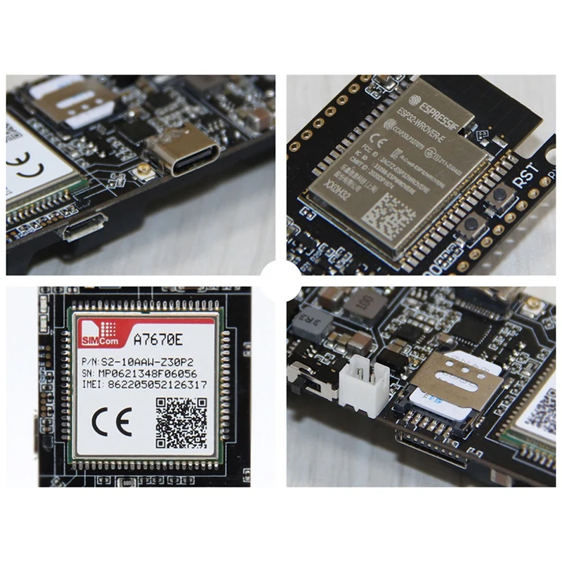 T-SIM A7670E R2   ESP32 Ĩ 4G LTE CAT1 MCU32    Arduino  GSM/GPRS/EDGE