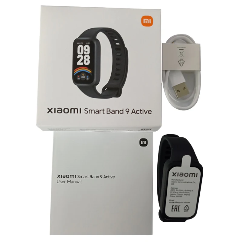 Global Version Xiaomi Smart Band 9 Active 1.47” Display All-day Health And Fitness Monitoring 18-day Battery Life Modes 5ATM