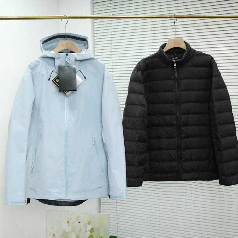 

Outdoor jacket, autumn and winter jacket, windproof and waterproof 3-in-1 down liner, detachable hiking and mountaineering