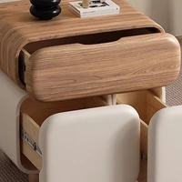 Tables De chevet Glam modernes, Design De rangement caché, tendance, pour chambre à coucher, mignon, gain De place, Meuble De Rangement, meubles De maison 4