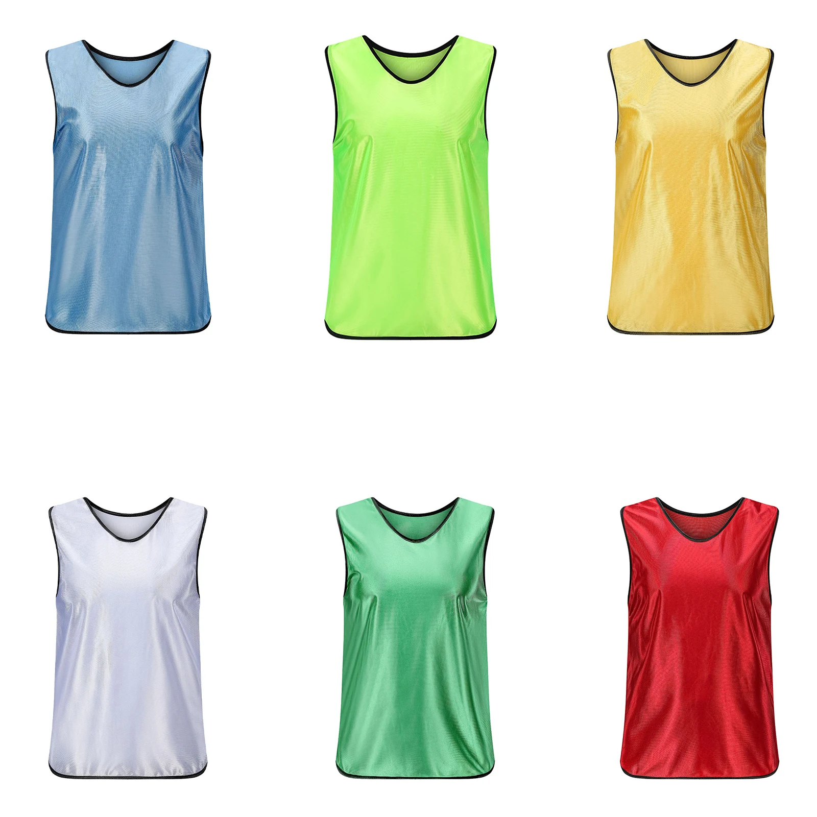 Description Picture 6 of item1PCS Quick Drying Basketball Jersey Child Team Sports Football Vest Outdoor Soccer  Basketball Sports Training Jerseys