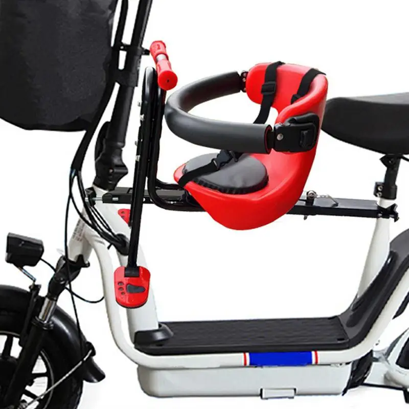 Child Adjustable Bike Safety Seat Bicycle Front Mount Baby Carrier Seat