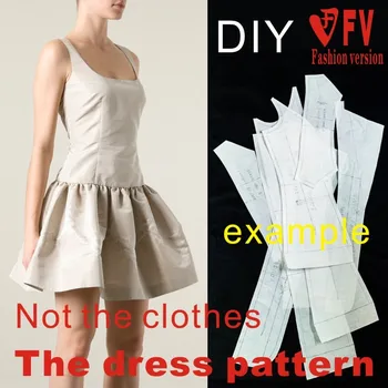 Women’s Dress Sewing Pattern 1