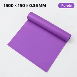 Elastic Yoga Resistance Band for Fitness and Strength Training (PURPLE)
