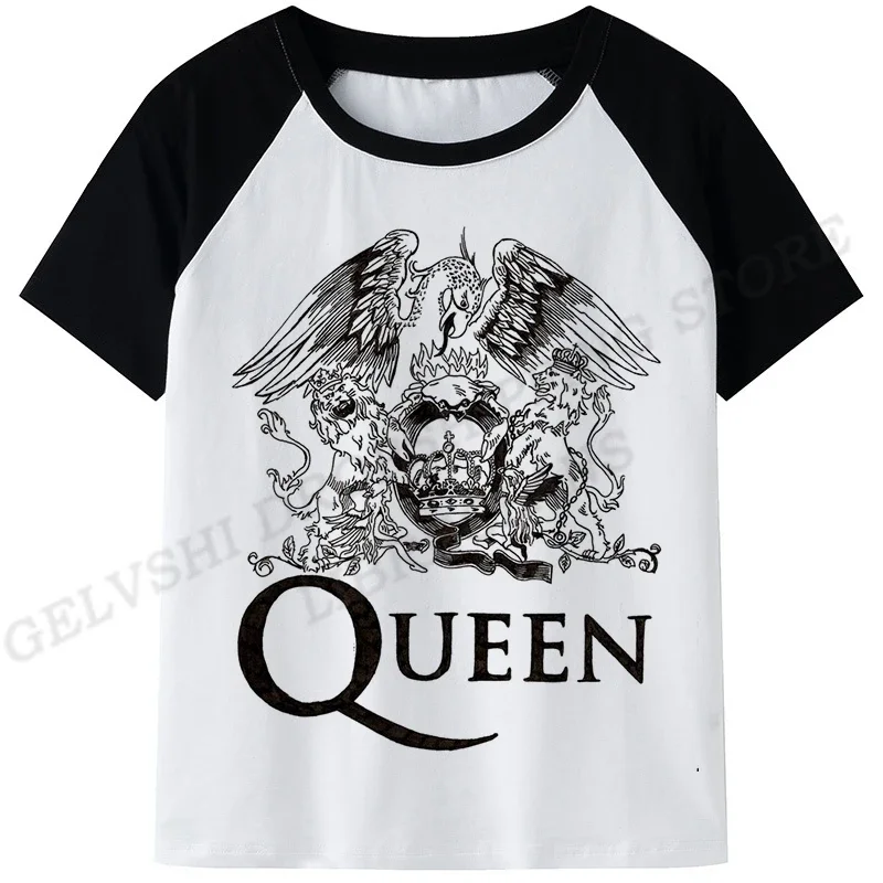 

Queen Men Women Fashion Queen Men Women FashioT-shirt Kids Hip Hop Top Freddie Mercury 3d Printed T-shirt Rock Camisetas T-shirt