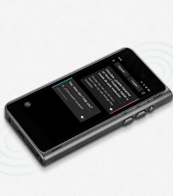 Timekettle Fluentalk T1翻訳機 - 40言語対応/4インチHD画面/AI