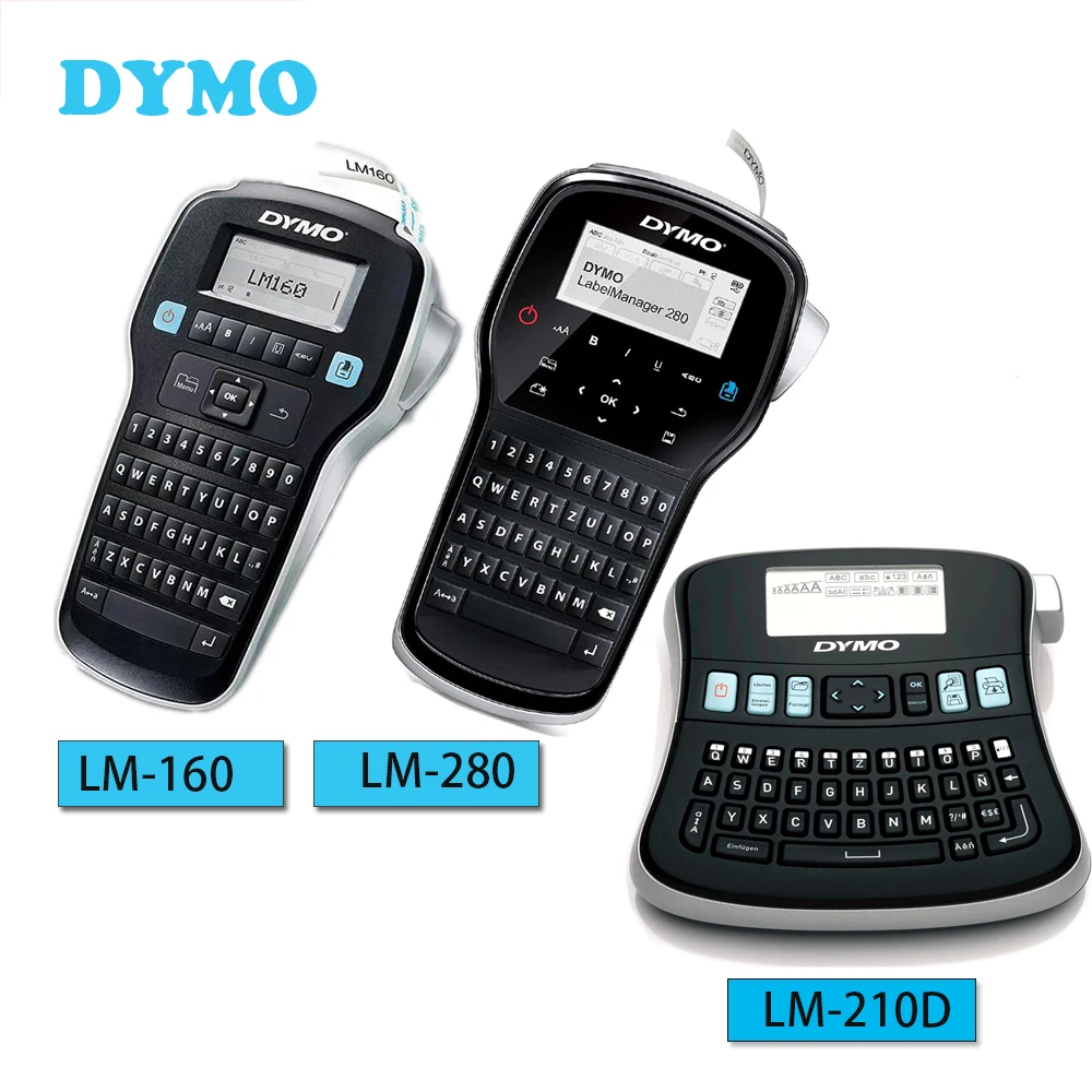 DymoLM160Dymo280Dymo210DEnglishhandheldPortableLabelMakerCablestickerslabelprinter