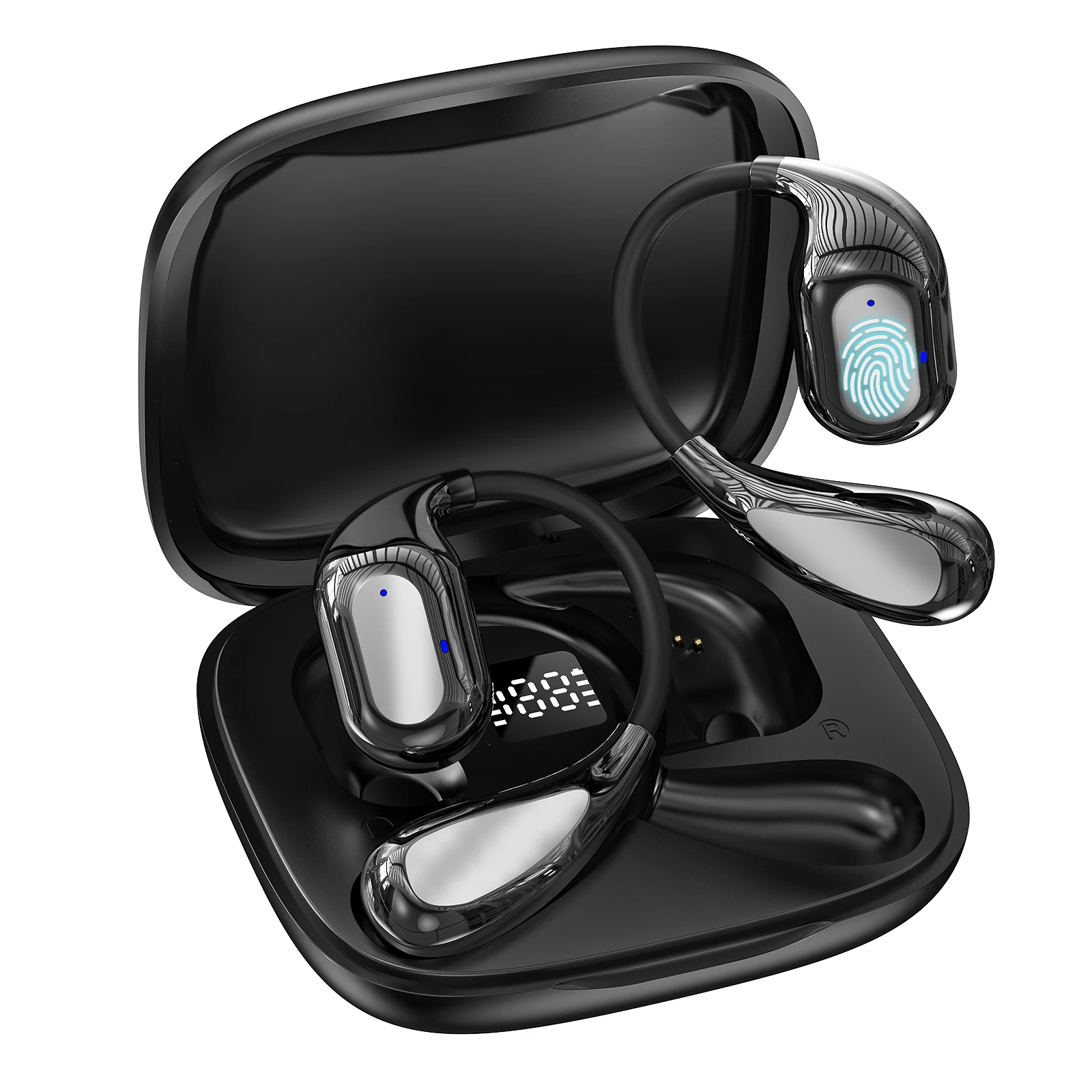 Vormor 3 in 1 Wireless Translator Earbuds 150 Languages Real-time Portable Headset Translation Device for Study/Business/Travel