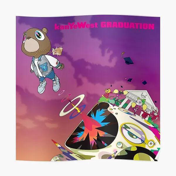 

Cool Rapper Hip Hop Kanyewest Albums 5 Poster Decor Home Wall Painting Picture Room Vintage Decoration Mural Modern No Frame