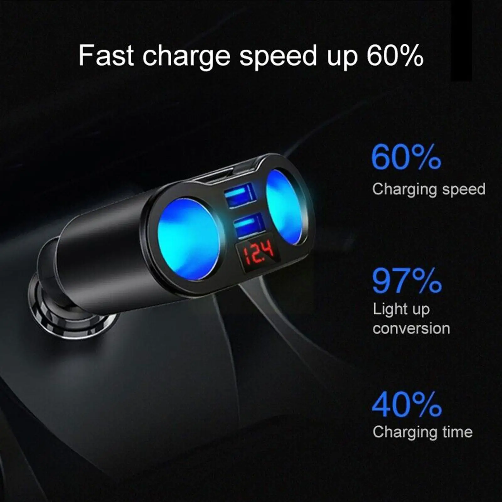  USB ڵ    й , SUV ε   USB , ڵ ׼ B7V1, 12V-24V, 3.1A