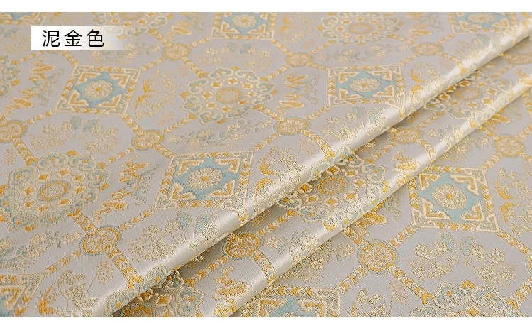 Neuer chinesischer Stoff im Song-Brokat-Stil, Vintage orientalischer Jacquard-Seidenstoff für Modedesigner und Kleiderherstellung. – Detail 6