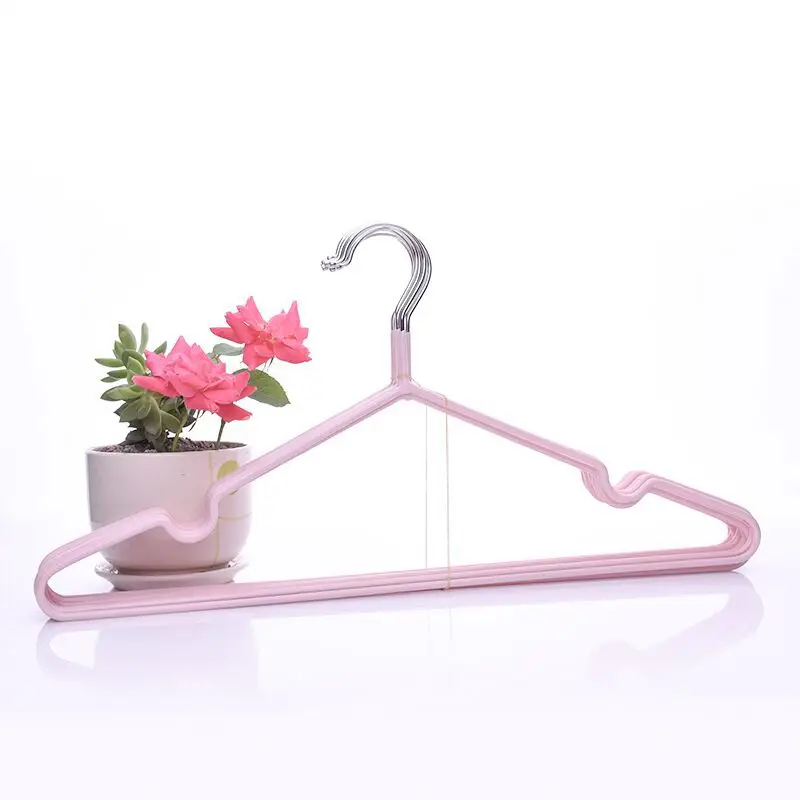 5/10pcs Plastic Clothes Hanger Household Anti-slip Clothes Hanger Bold  Adult Clothes Hanger Nano Groove Clothes Hanger Explosion - AliExpress