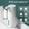 380ml Touchless Liquid Soap Dispenser Foam USB Wall Mounted Smart Display Automatic Infrared Sensor Soap Dispensers Hand Washer 5