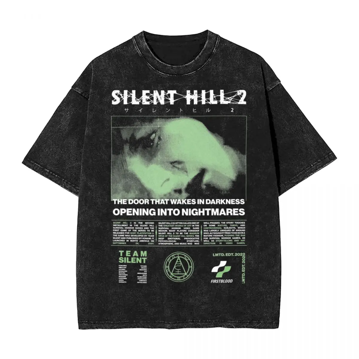 Silent-Hill-2-Washed-T-Shirt-Streetwear-Hip-Hop-Fashion-T-Shirts-Tees ...