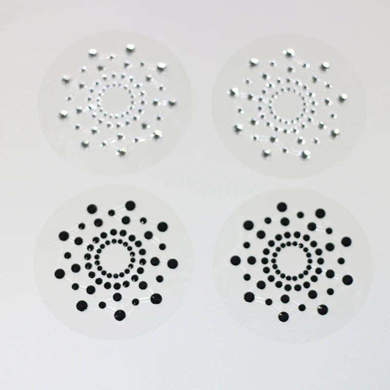 1 Pair Sexy Nipple Transparent Self Adhesive Breathable Comfortable Stickers Rhinestone Breast Petals Lingerie Pasties Bras S3539d8216d644daa82b54ef5a1af7540m
