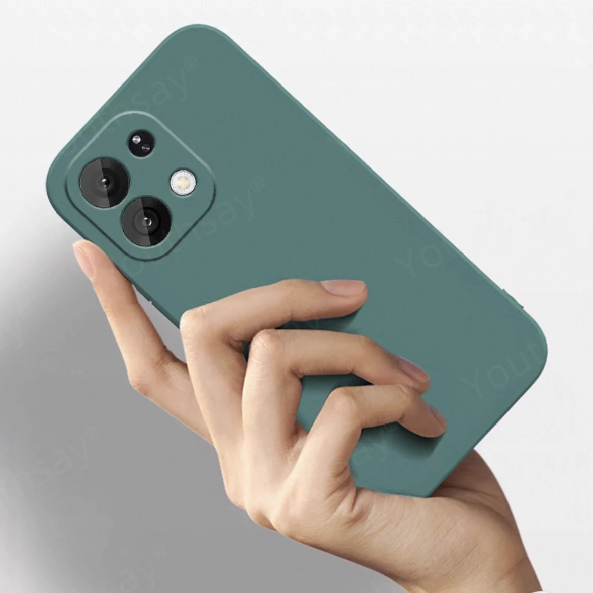 Soft Liquid Silicone Protective Phone Bumper Case with Original Design