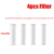 4Pcs Filter