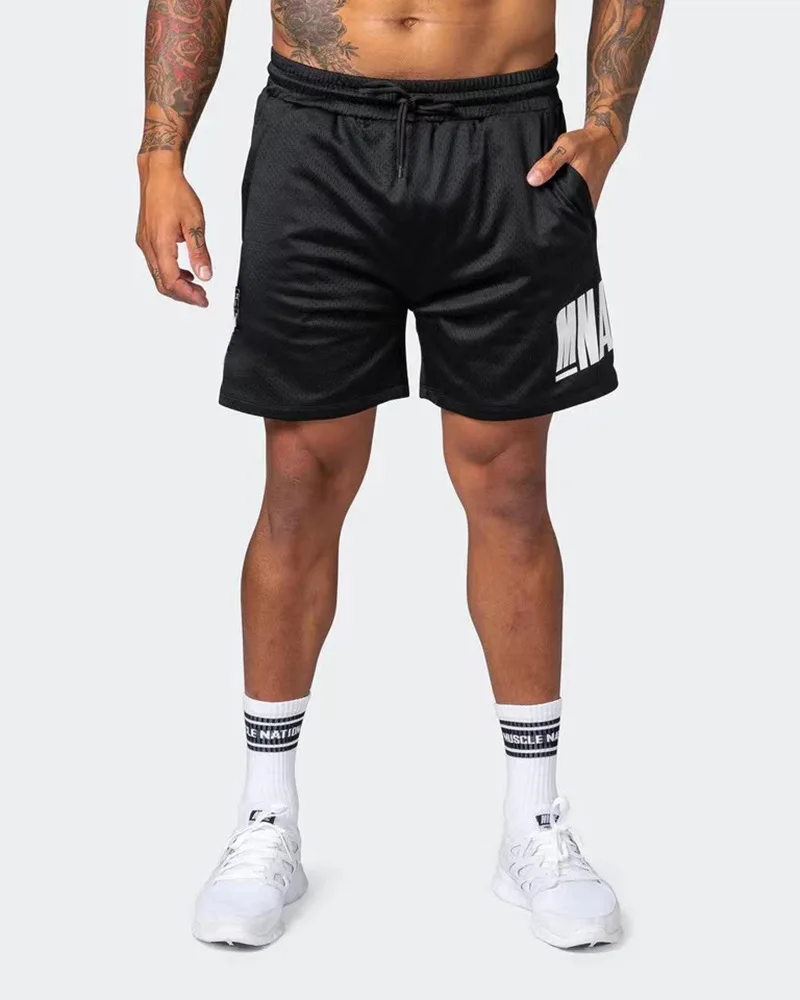2023 New Men shorts street Trend Leisure Training Summer man Shorts Workout Sports jogging Running letter Printing Short Pants