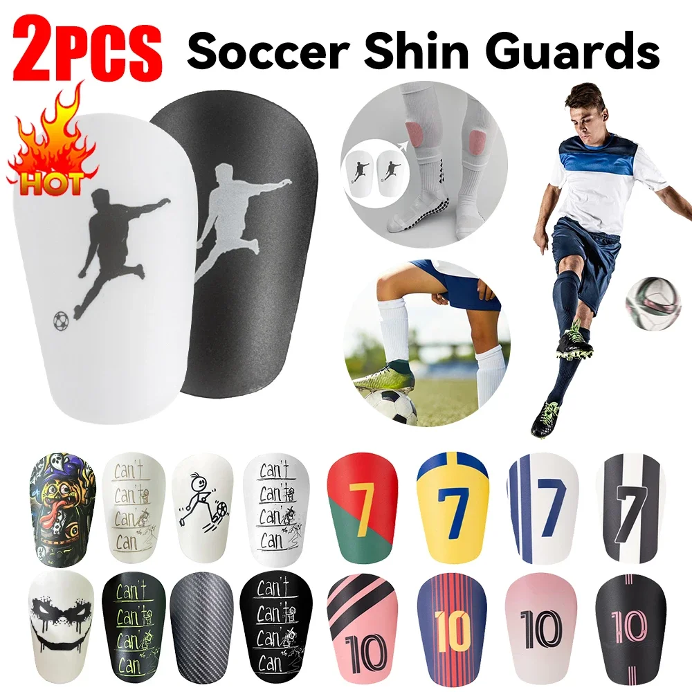 2pcs Shin Pads Extra Small Protective Equipment Shin Guards Mini Guards Soccer For Men Women Kids Boys Girls