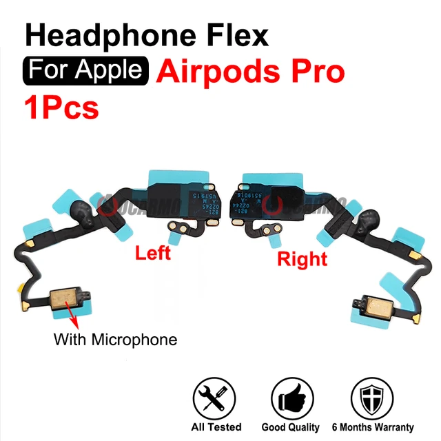 Per Apple AirPods Pro parti di ricambio per la riparazione del cavo  flessibile del microfono del microfono della cuffia sinistra e destra -  AliExpress