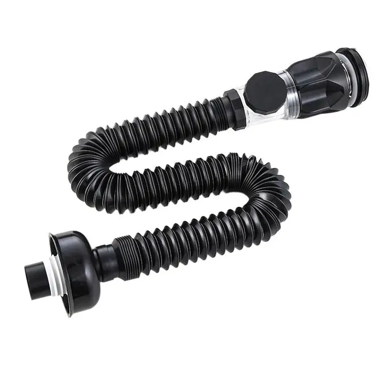 Telescopic Drain Pipe Under Sink Wash Basin Pipe Fittings Connector Tool Sealing Plug Accessories Trap Anti-odor Sewer 2