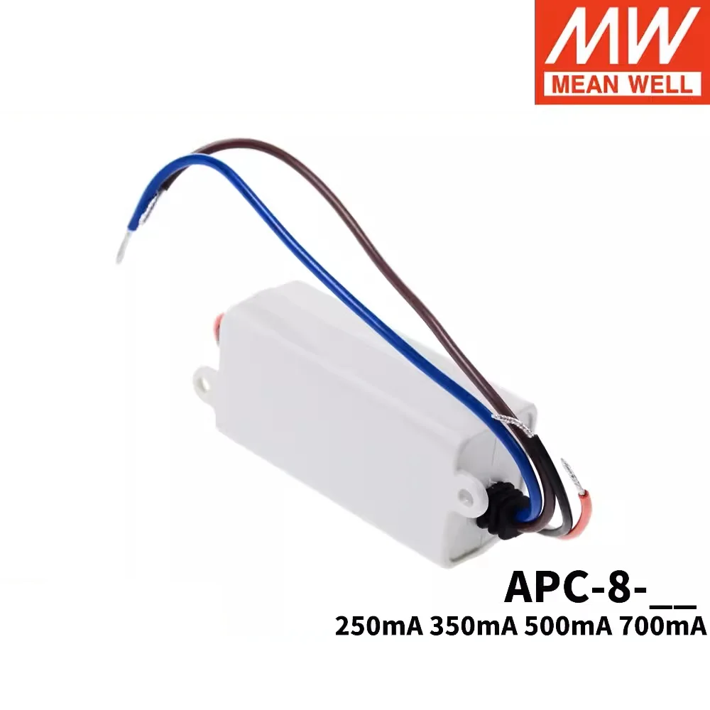MEAN WELL APC-8 시리즈 APC-8-250 APC-8-350 APC-8-500 APC-8-700, 정전류 출력 전원 공급 장치, LED 드라이버