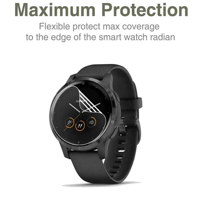 Smartwatch 스마트 시계 화면 보호기 필름 호일 시계 35mm 37mm 38mm 39mm 40mm 42mm 43mm 44mm 33mm 31mm 30mm-46mm 필름