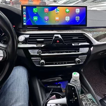 For BMW 5 Series G30 G38 2018- 2023 Car Radio Ultra Thin Ultra HD Touch Display GPS Navigation System 8G 256G Auto Accessories