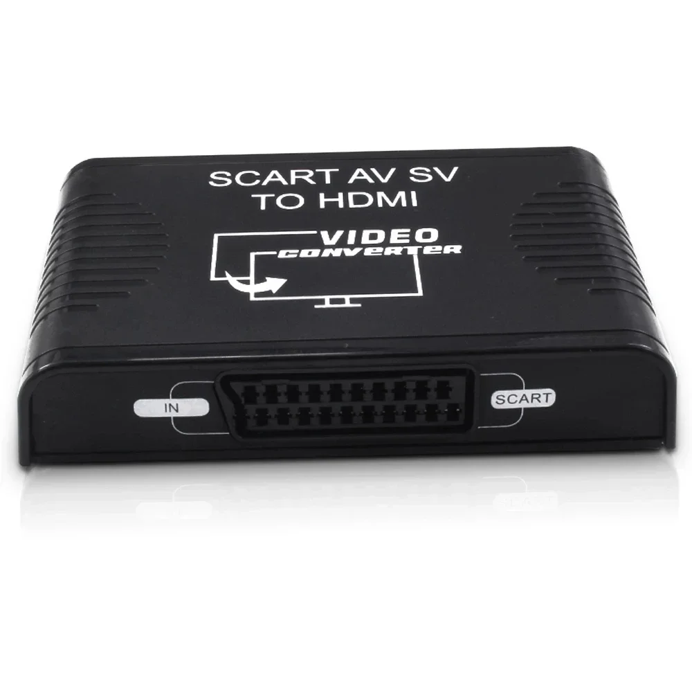 S-video Composto av Scart para Conversor Hdmi em S-video S-video Rca Scart para Hdmi Stb Dvd Player Hdtv - Image 3