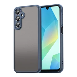 Translucent Anti - Slip Fashionable Mobile Phone Case with Skin - Feel Finish - Galaxy A56 5G (Blue)
