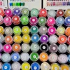 12Jar/Lot Acrylic Powder Nail Art Decoration 3D Carved Powder 12 Colors Dipping/Extension Professional Nail Pigment Dust Kit #F# 5