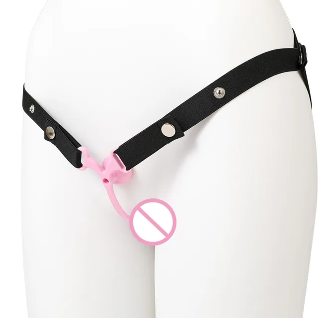 Keuschheitskäfig-Schloss mit verstellbarem elastischem Hilfsgürtel, Keuschheitsverschluss, Peniskäfig, Erwachsene, SM-Bondage für Männer, Penis-Sexspielzeug