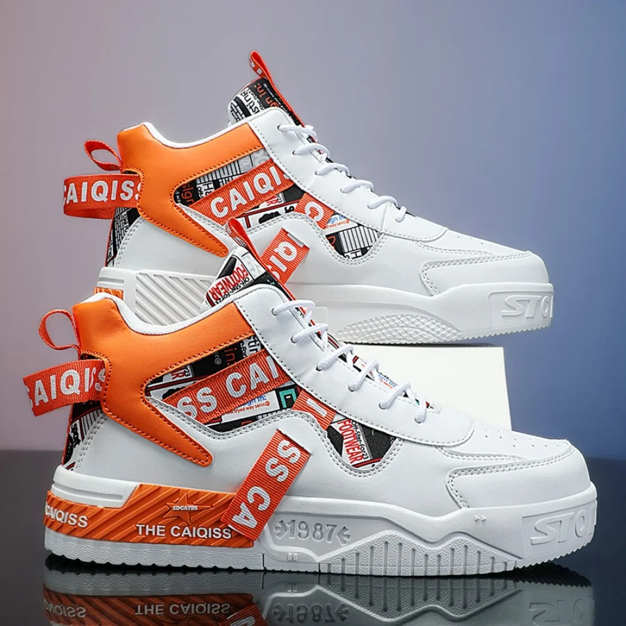 Men's New Skateboard Shoes, Travel Shoes, Popular High-Elasticity, Ultra-Light, Breathable, Soft-Soled, Soft-Surface Couple's Spring and Summer Casual and Fashionable New Versatile Non-Slip, Wear-Resistant, Shock-Absorbing Skateboard Shoes