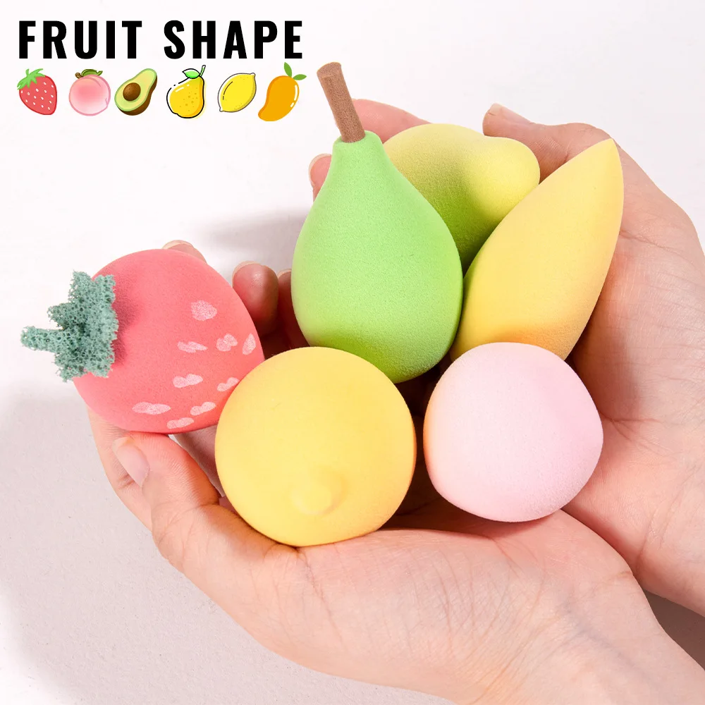 Facial Makeup Fruit Puff Beauty Tool Beauty Make Up Sponge  Cosmetic  Makeup Sponges 3
