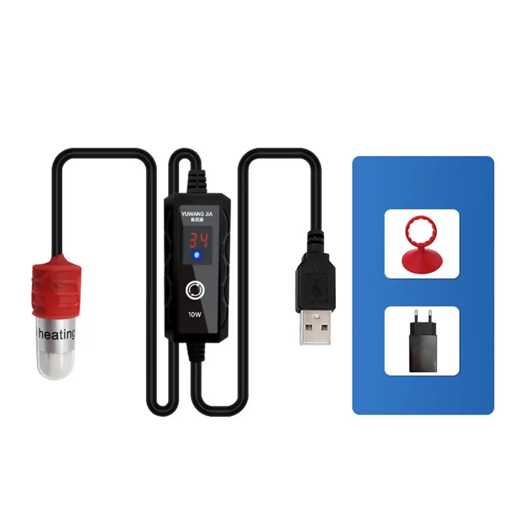 10W 15W Betta Heater Small Aquarium Heater Submersible Fish Tank Heater