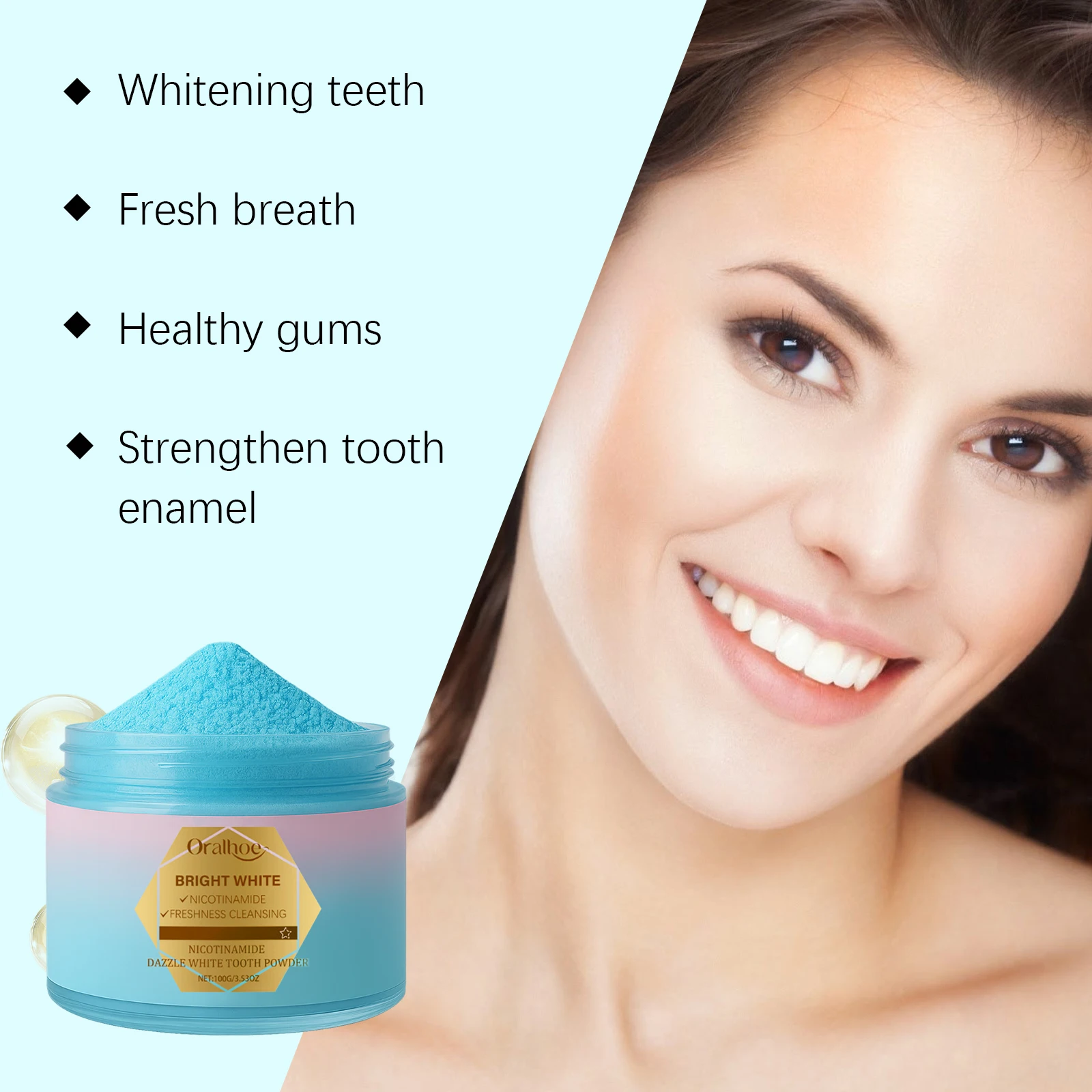 Oralhoe Whitening Toothpaste Tube