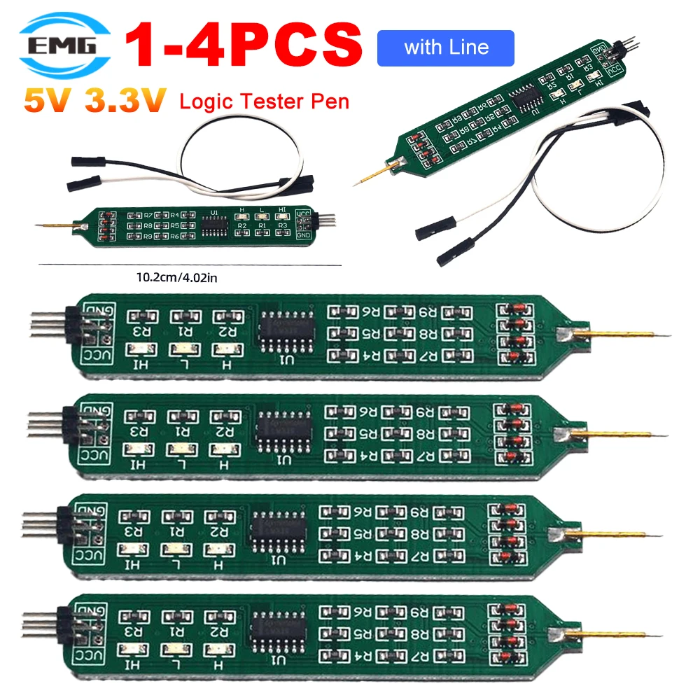 14PCS5V33VLogicTesterPenHighLowLevelTesterDigitalCircuit