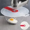 Beat Eggs Mixer Cover Mixer Splatter Guard Whisk Mixing Bowl Lid Silicone Anti Splash Cover Cooking Supplies for Kitchen 2