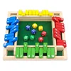 Deluxe Four Sided 10 Numbers Shut The Box Board Game Set Toy Dice Party Club Drinking Games for Adults Families 1