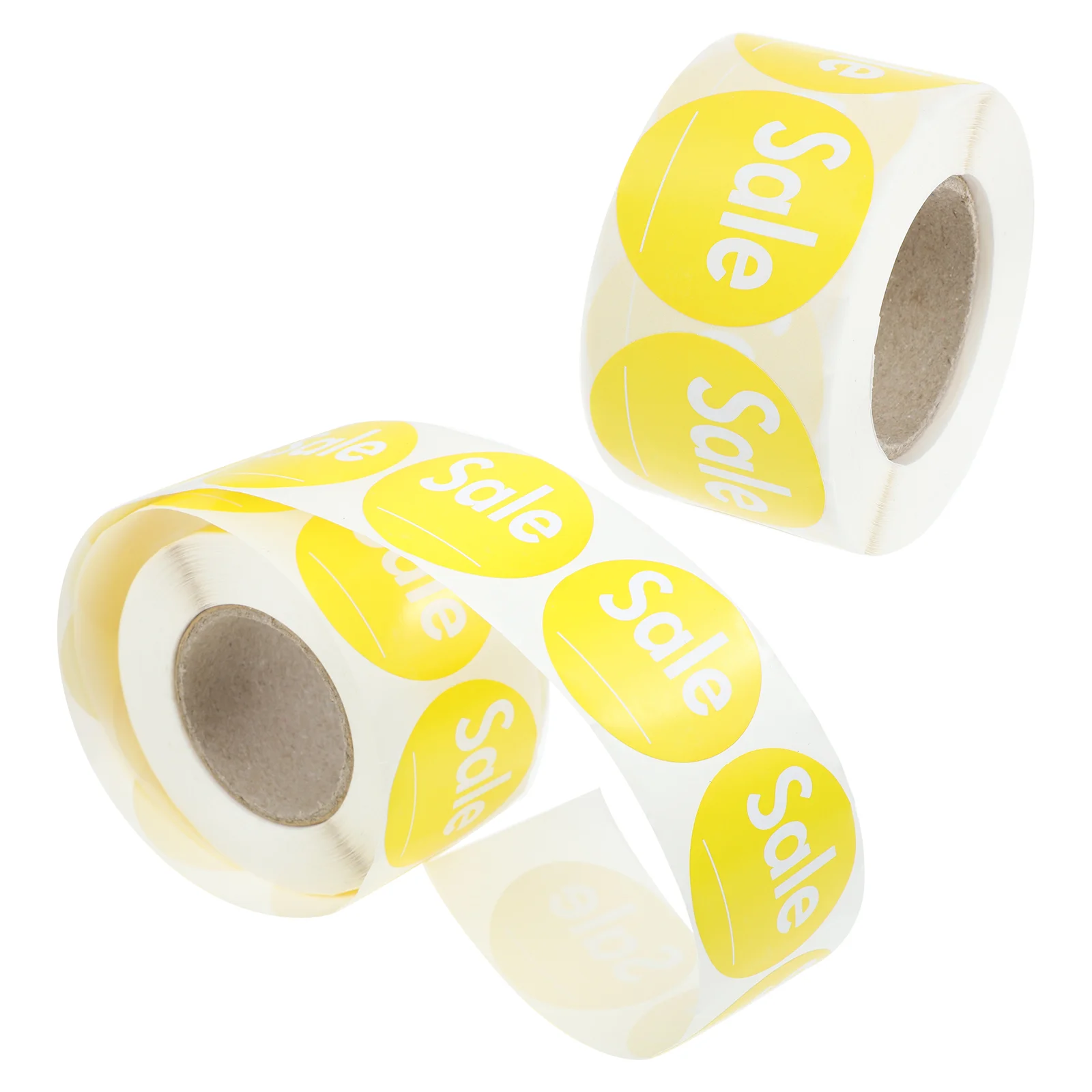 

2 Rolls Removable Sale Label Stickers Store Adhesive Labels Self-adhesive Paper Retail