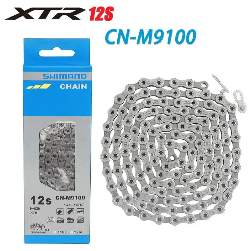 SHIMANO DEORE XT HG Bike Chains 8/9/10/11/12 Speed HG53 HG54 HG601 HG701 HG901 M8100 M7100 M9100 For MTB Mountain Bicycle Chain bicycle chains bicycle chain