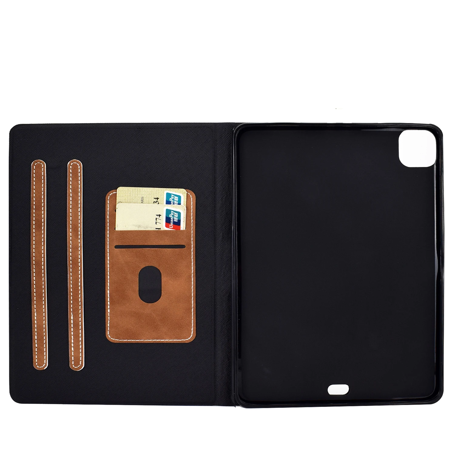 Premium Multi-Fit Leather Tablet Wallet Case