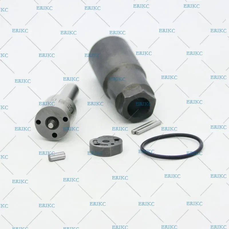 

ERIKC 095000-8650 Diesel Fuel Injector Kits Nozzle DLLA155P1062, Valve Plate 10#, Pin, Sealing Ring for Toyota Hiace 2KD-FTV