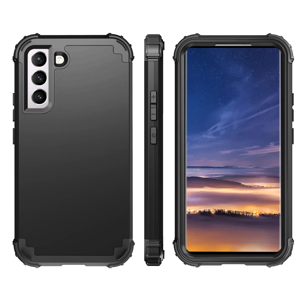 Heavy Duty Armor Rugged Case - Shockproof, Drop-Proof, Scratch-Resistant Tough Cover