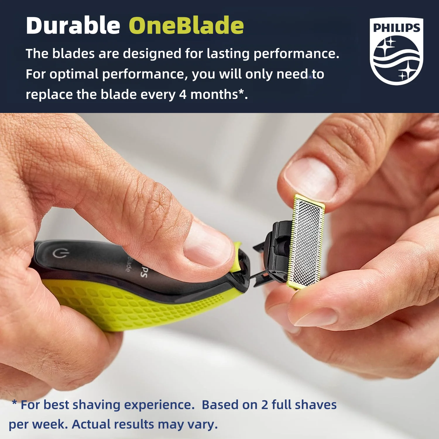 Electric Shaver Philips Norelco OneBlade QP2520/70 Electric Trimmer and Shaver