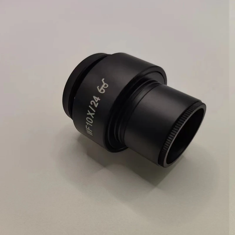 Stereoscopic Microscope Eyepiece WF10X/24 High Eyepoint Wide Angle Adjustable Field of View 30MM Mounting Interface stereoscopic microscope eyepiece