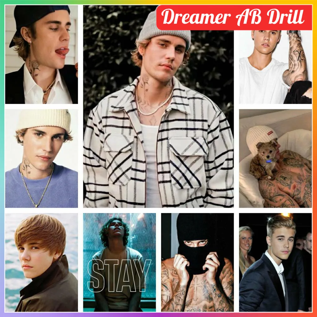 

Justin Bieber Singer 5d Mosaic AB Diamond Painting Stitch Art Embroidery Crafts Printed Kit New Collection Large House Adult